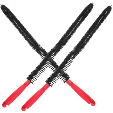 Mikikit 3piezas Cepillo De Limpieza Flexible Para Limpieza De Mangueras y Tuberías Cepillo Para Limpiar Botellas y Serpentines Flexibles