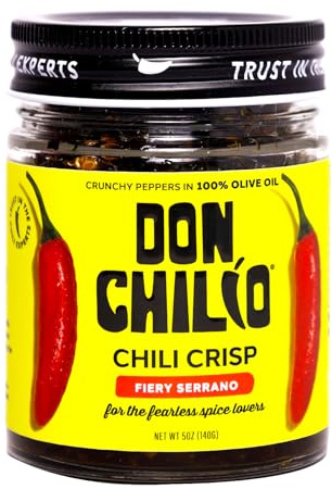 Don Chilio Medium Heat Serrano Mexican Chile Crisp, 5 oz.