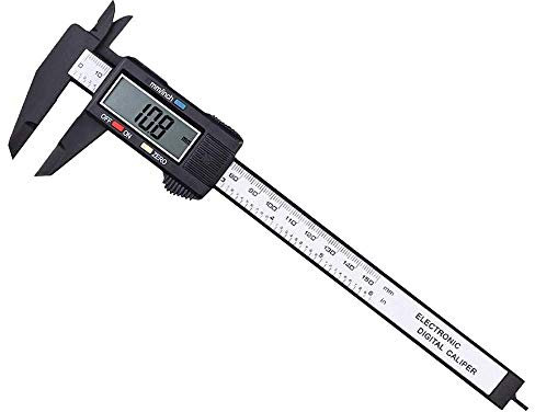 Gasea 150mm 6 inch Accuracy LCD Digital Vernier Caliper Gauge Electronic Micrometer Carbon Fiber Ruler Measuring Tool