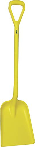 Vikan 56256 Shovel Lightweight Strong Durable Polypropylene Rust Proof Snow Muck Manure (Yellow)