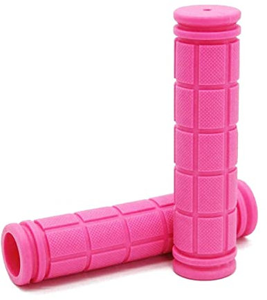 1 Paar Rosa Fahrradgriffe Ergonomisch für Kinder, Lenkergriffe Fahrrad Griffe Rutschfester Weichem Gummi Lenker Griff für MTB Mountainbike Handgriffe