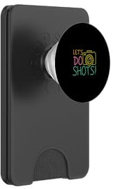Lets Do Shots Fotografen Kamera PopSockets PopWallet für MagSafe