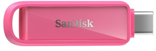 SanDisk Unità per telefono con USB Type-C 1 TB (per smartphone, tablet e computer, velocità fino a 150 MB/s, backup automatic, recupero dati) - Seastar Pink