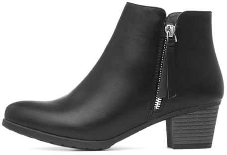 Lilley Mila Womens Black Ankle Boot - Size 6 UK - Black