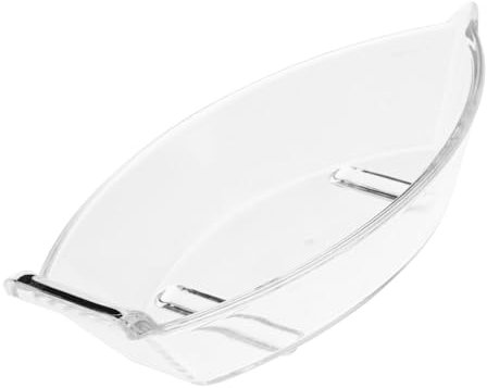 EXHUMKY Ciotole Per Salse Piccole in Ceramica 13,5x7,5x3,7 Cm Design a Forma Di Barca, Contenitore Versatile Per Condimenti, Frutta e Antipasti, Adatte Per Cene in Famiglia e Feste