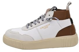 CRICKIT Sneaker Midcut Rebeka dam med lätt inlopp och avtagbar innersula av mjukt läder