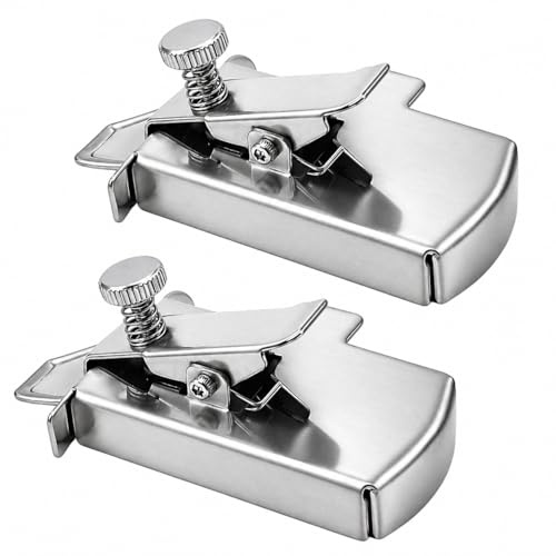 2 PCS Guide de Couture magnétique, Guide Couture Aimanté en Acier Inoxydable, Outil de Positionnement pour Couture Droite et Précise, Accessoire Universel CoutureGuide de Couture Magnétique Précis C