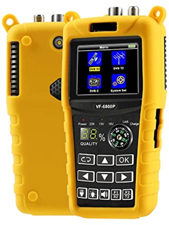 Satellite Finder DVB-T2/DVB S2/DVB C Sat Finder Meter for La TV Satellitare Ricevitore DVB T2 Tuner Satfinder Digitale HD