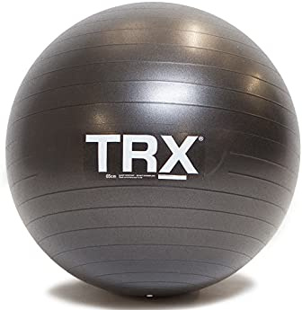 TRX Entrenamiento Balón de Estabilidad Hecho a Mano con Vinilo Anti Deslizante y Resistente (55 cm de diámetro)