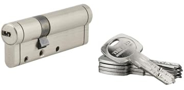 THIRARD Cylindre de Serrure Trafic 12, Anti-Perçage, 30 x 60 mm, Argent