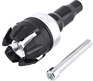 Auspuffrahmenschiene, Kollisionsschutz, Motorradrahmen, Fallschutz, Ersatz für Universal (Silber)