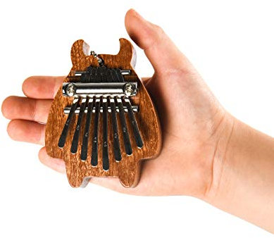 Mini-Kalimba mit 8 Tasten, exquisites Daumenklavier, Marimba, Musik, gutes Accessoire, Anhänger, Geschenk