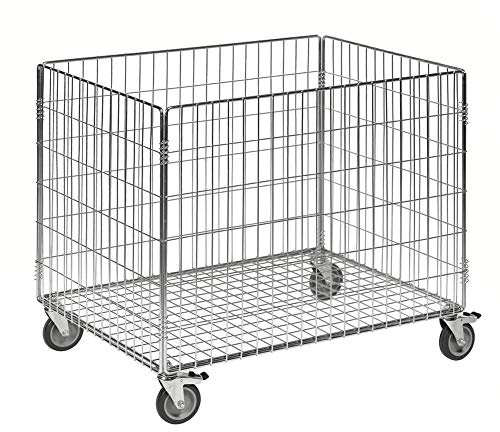 Gitterwagen Kastenwagen 100 kg, LxBxH 835 x 625 x 740 mm, verzinkt