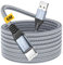 Txtcu Câble USB C 6m, Extra long Câble USB Type C Charge Nylon Tressé Câble USB C Chargeur Pour Samsung Galaxy S22 S21 S20 S10 S9 S8 Note 10 9 8, PS5, Switch, Huawei P30 P20, LG V30 G6 G5,Sony,Xiaomi