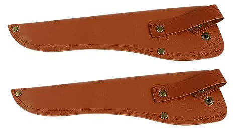 Cabilock Funda De Cuero De Alta Para 2 Piezas Para Guardar Accesorios De Carnicero