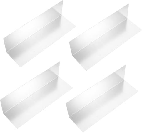 DOITOOL 4piezas Protectores De Puertas De Garaje Burletes De Aluminio Resistentes Intemperie Sello Para Puerta De Garaje Para Protección Contra Corrientes De Aire y Escombros