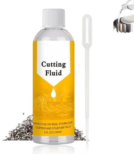 120ml Aceite de Corte de Alto Rendimiento, Pasta Lubricante de Alto Rendimiento, Reducir el Desgaste, Aceite para Cortes Todos los Metales Serrar, Fresar, Tornear y Roscar