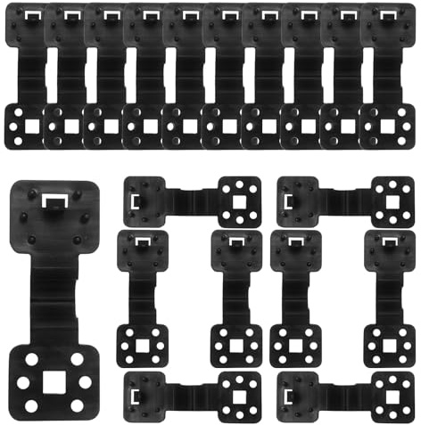 Acunny Lot de 100 agrafes pour voile d'ombrage - Accessoires de jardin agricole pour serres et fermes - Coupe-vent