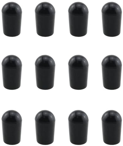 HJGarden 50PCS 4mm Anti Slip Dust Proof Round Threaded Rubber Sleeve Hanger Hook Protective Cap Accessories Black Kitchen Sink Rack Foot Pads