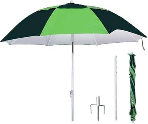 ESHINEDE Stort fiskeparaply Fiskeparaply / 2.2 / Universal/Solskyddsmedel/Regn/Tjockt/Fiskparaply/Fiske/Parasol/Fiskeredskap/Tre fällbara/Fiskeparaply/Stort fiskeparaply Po