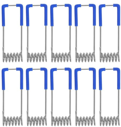 HOMSFOU Clips De Resorte Para Lámpara De Panel 10 Uds Accesorios De Iluminación Empotrada Para Luces Led Clips De Retención Para Montaje Fácil Y Seguro En Hogar Oficina