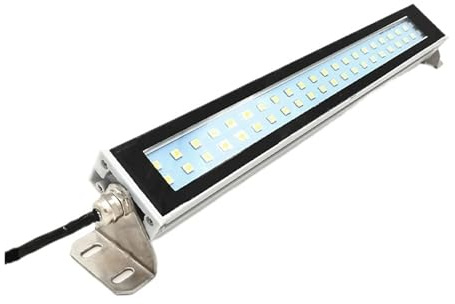 24-230V LED-arbetslampa for verktygsmaskiner Vattentät oljetålig CNC-svarvbelysning LED-lampor i aluminiumlegering Dammtät och oljesäker(L53cm-Cool white,DC24-36v)