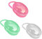 Baby Dummy Case,3 Stuck Schnuller Nippel Fall,Baby Schnulle Lagerung Fall Schnuller Cases Tragbare Schnullertasche Travel Aufbewahrungsbox Schätzchen für Outdoor Reise(Rosa+Transparent+Blau)