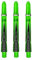 Ignite Harrows Supergrip Dart-Schäfte, Grün – wählen Sie Länge und Anzahl der Sets (40, 3 Sets (9 Schäfte))