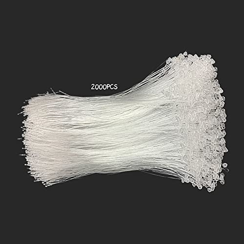 2000 stück Sicherheitsfäden für Etiketten Loop Pins Ein Preisschild Anbringen
