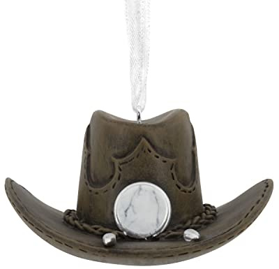 Hallmark cowboyhatt julprydnad