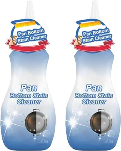 Detergente per macchie sul fondo della padella, detergente in gel per fondo pentole, detergente spray per cucina facile da togliere, detergente per pentole per fondo di padelle, detergente per macchie