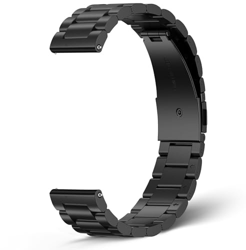 SeGinn Metallarmband för Xiaomi Watch S5/5/S4/S4 Sport/2/2 Pro/S3/S1 Pro, 22 mm rostfritt stål ersättning för Redmi Watch 5 Active/5 Lite, Mi S1 Active/Mi S1
