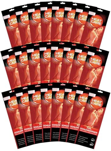laro Heat FEET Einheitsgrossen 96Paar für Schuhe Sohlenwärmer, 100% natürliche Wärme für die Füße und die Schuhe, Einlagen für 10 Stunden warme Füße