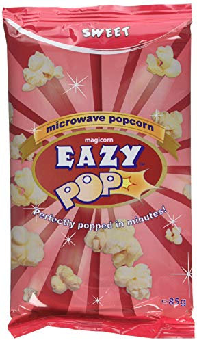 Eazypop Microwave Popcorn SweetFlavour (Pack of 16 x 85g)