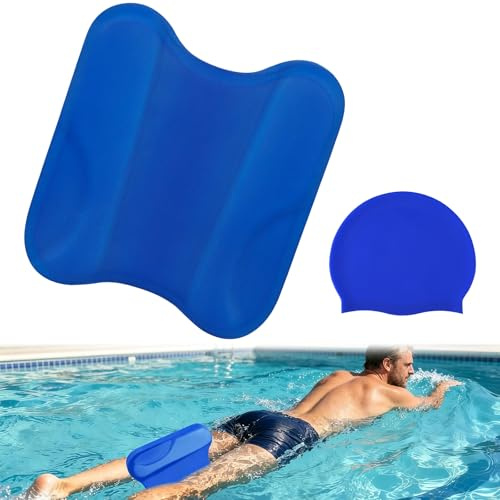 Umllpet Tabla de Natación 2 en 1 para Niños y Adultos, Ayuda de Entrenamiento y Juego, Ideal para Principiantes y Nadadores Avanzados, Mejora la Técnica y Postura al Nadar