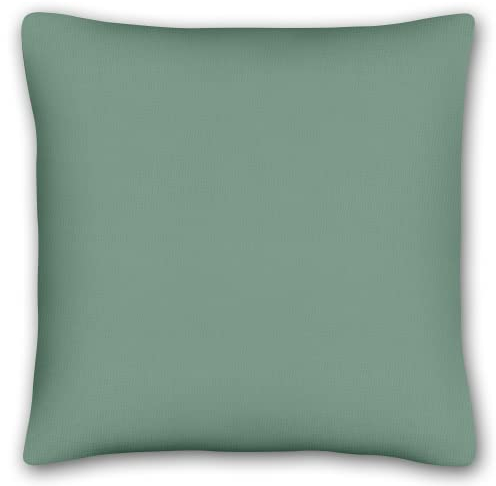 KiGATEX Kissenbezug 40x40 cm – 100% Baumwolle, weiche & langlebige Dekokissenhülle, waschbar, in vielen Farben – Ideal für Sofa, Bett & Wohnbereich - Jade