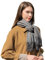MASADA Damen Winterschal warmer und weicher Schal - Grau