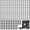80 Pezzi Set Di Viti Per Radiatore E Ventola, 30 Mm Durevoli Kit Di Viti Per Ventola Per Computer, Vite Fissaggio Coperchio Della Scatola Filtro Dell'Aria, Nero Viti per Il Fissaggio Delle Ventole