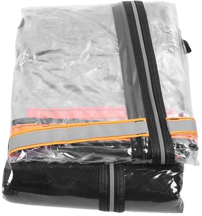 Sahgsa Cubierta para Montacargas de Alta resistencia: Carcasa Protectora de EVA Transparente para Todo Clima para Protección contra el Polvo, la Lluvia y el Viento