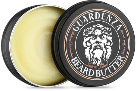 Guardenza Bartbutter - ganz natürlich 60 ml - Feuchtigkeitspflege & Leave-In Conditioner - Beard Butter