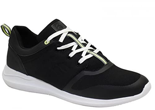 Henselite Ladies HL74 Metro Lawn Bowling Shoes-Color Black-Size 7