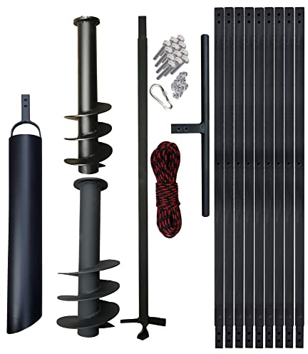 PWSAM Nouveau foret pour puits 10 m 120 + 145 mm avec plunscher 90 mm