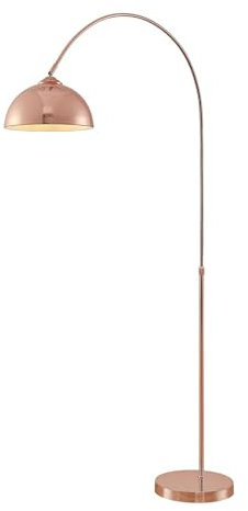 Lindby Lampada da terra (Moderno) colore Marrone, in Metallo ad es. Soggiorno & Sala pranzo lampada arco pavimento