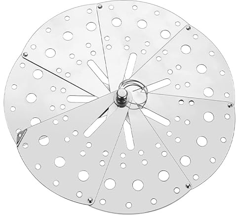 Cabilock Couvercle Anti-Déversement Réglable En Acier Inoxydable 12-22 Cm Avec Orifices De Vapeur Pour Casseroles Poêles Cuisine Maison