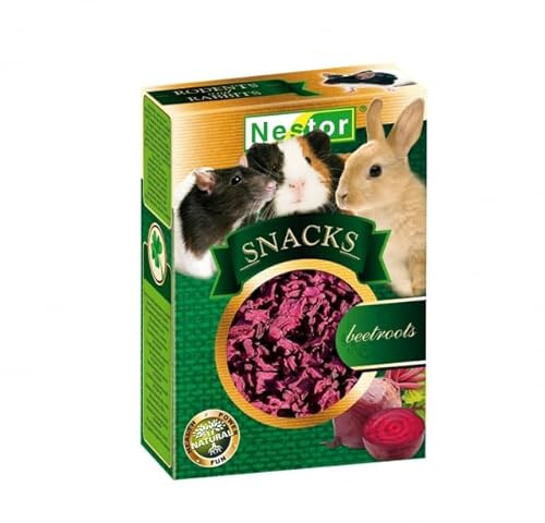 Natural Snacks for Rodents and Rabbits Dry Beetroots 40g Hamster Mouse Chinchilla Guinea Pig Rat Gerbil Degu Treats Supplementary Food