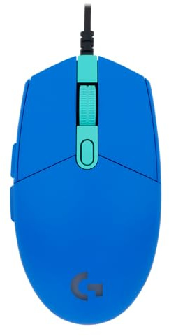 Logitech G403 HERO gaming mouse with HERO 25K DPI sensor, LIGHTSYNC RGB, light weight of 87g and optional 10g weight, PC/Mac - black