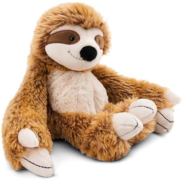 NICI peluche perezoso Slobby 35cm con velcro en las manos marrón - Juguete hecho de suave tejido peludo para abrazar y jugar, para niños y adultos, gran idea de regalo - 61214
