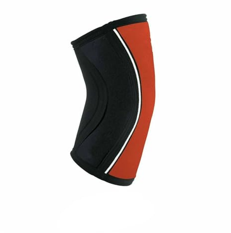 KJBDQQH Protège Coudes de Sport 1 Paire de Manchons de Soutien de Compression for coudières, for Tennis et golfeurs, tendinite du coude, haltérophilie(Orange,XX-Large)