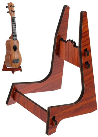 Sosoport Klappbarer Ukulele-ständer Aus Leichtem Material Tragbar Und Abnehmbar Stabil Für Ukulele Violine Und Kleine Instrumente Einfach Zu Montieren Für Unterwegs