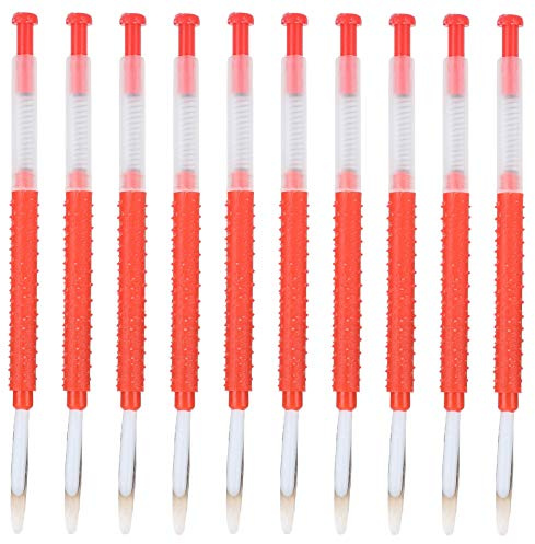 Riuulity Queen Rearing Kit de Agujas de Injerto de Colmena, Herramienta de Transferencia de Larvas de Abeja, 10 Piezas para Entusiastas de la Apicultura